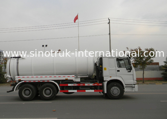 19CBM LHD 336HP Sewer Vacuum Truck 6×4 For Oil Chemical Sewage Tank Sediment Suction