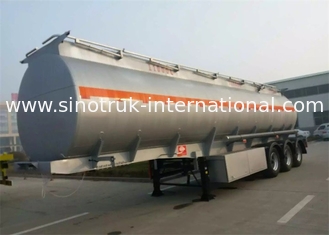 Large Capacity Diesel Semi Trailer Truck / Fuel Tanker Truck 14100 * 2500 * 3780 mm