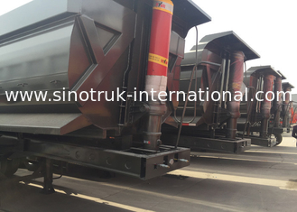 Hydraulic Heavy Equipment Flatbed Semi Trailer Storage Boxes For Mining Industry