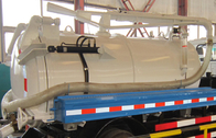 High Pressure Vacuum Pump Sludge Truck For Muddy Water Sanitation Vehicles