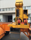 37 T Container Side Loader Crane Truck Mounted Crane With Hydraulic System