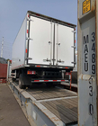 ZZ1127G4215C1 taşıyan dondurulmuş gıdalar için 7 ton soğutucu kamyon