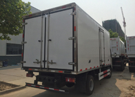 ZZ1127G4215C1 taşıyan dondurulmuş gıdalar için 7 ton soğutucu kamyon