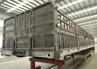 Karbon Çelik Tesisatı Yarı Römorklar Özel Eşya Taşımacılığı İçin 30-60 Ton