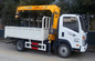 High Efficiency 3.2 T Hydraulic Truck Mounted Cranes With 2080 Lengthened Cab
