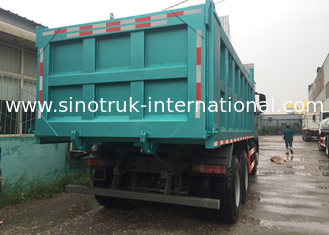 HOWO A7 Construction Dump Tipper Truck , Heavy Dump Truck ZZ3257M3847N1