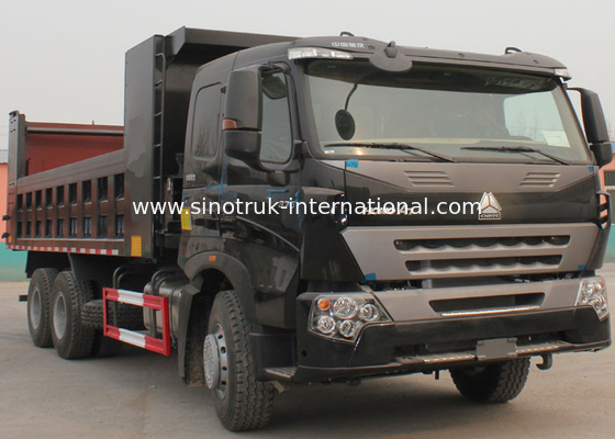 Damperli kamyon damperli kamyon SINOTRUK HOWO A7 6X4 10 tekerlekli 25-40tons inşaat için