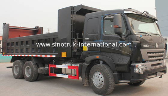 Damperli kamyon damperli kamyon SINOTRUK HOWO A7 6X4 10 tekerlekli 25-40tons inşaat için