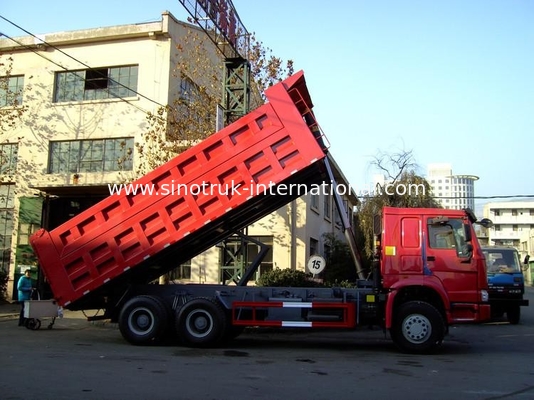 Damperli Kamyon Damperli Kamyon SINOTRUK HOWO 25tons 371HP 10 tekerlekler LHD 10-25CBM ZZ3257N3647A