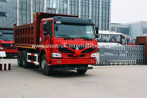 Damperli Kamyon Damperli Kamyon SINOTRUK HOWO 25tons 371HP 10 tekerlekler LHD 10-25CBM ZZ3257N3647A