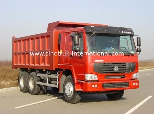 Damperli Kamyon Damperli Kamyon SINOTRUK HOWO 6X4 LHD 371HP 25-40tons 10-25CBM ZZ3257N3847A