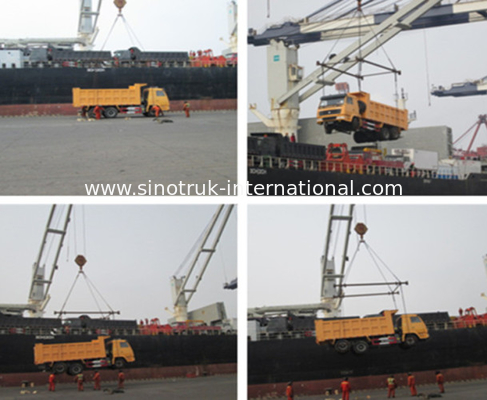 Damperli Kamyon Damperli Kamyon SINOTRUK HOWO 6X4 LHD 371HP 25-40tons 10-25CBM ZZ3257N3847A