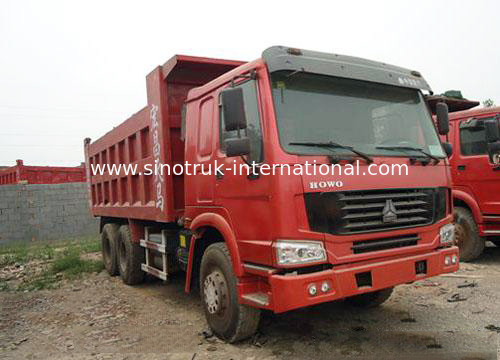 Damperli Kamyon Damperli Kamyon SINOTRUK HOWO 371HP 6X4 LHD 25-40tons 10-25CBM ZZ3257N3447A1