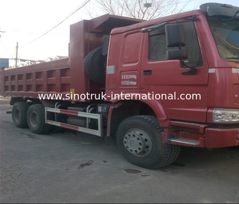 SINOTRUK HOWO Damperli Kamyon 290HP 10 Tekerlekli LHD 25-40tons 10-25CBM ZZ3257M2947A