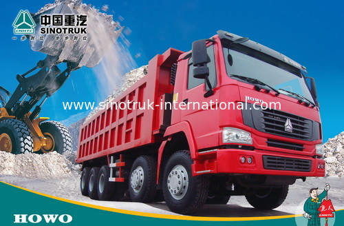SINOTRUK HOWO Damperli Kamyon Damperli Kamyon 371HP 8X4 LHD 31 ton 20-30CBM ZZ3317N3567W