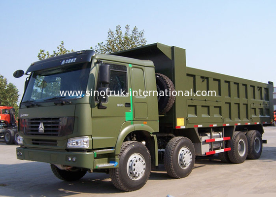 SINOTRUK HOWO Damperli Kamyon 371HP 12 tekerlekler LHD 31 tons 20-30CBM ZZ3317N3267W