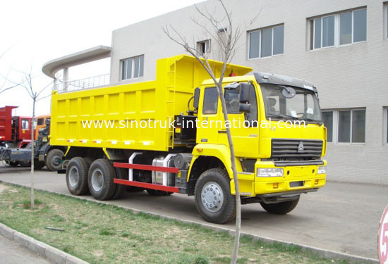 Damperli Damperli Kamyon SINOTRUK Altın Prens 10 Tekerlekler 290HP 25tons ZZ3251M3441W