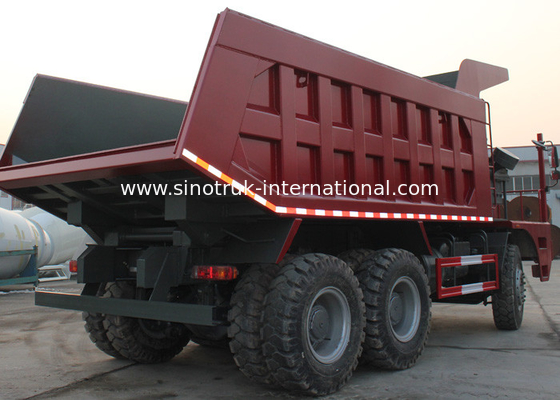 70 Maden Damperli Damperli Kamyon, Euro 2 SINOTRUK HOWO 6x4 Damperli Kamyon