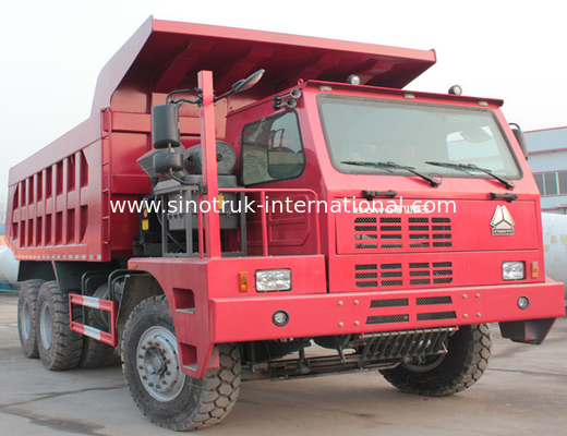 70 Maden Damperli Damperli Kamyon, Euro 2 SINOTRUK HOWO 6x4 Damperli Kamyon