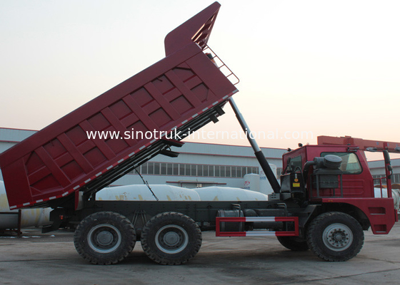 SINOTRUK HOWO 70 Madencilik Damperli Kamyon 6X4 LHD 371HP 70tons ZZ5707S3640AJ