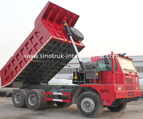 Damperli kamyon damperli kamyon SINOTRUK HOWO 70 madencilik LHD 371HP 70tons ZZ5707S3640AJ