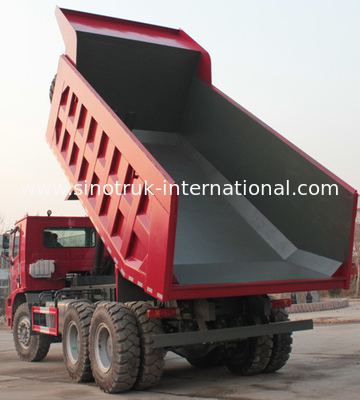 Damperli kamyon damperli kamyon SINOTRUK HOWO 70 Madencilik LHD 6X4 371HP 70tons ZZ5707S3840AJ