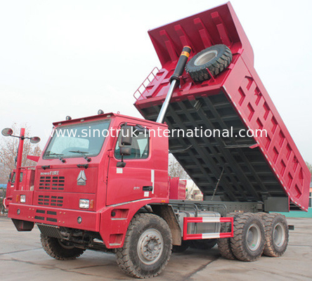 Kömür Madeni Damperli Kamyon / SINOTRUK HOWO70 On Wheeler Damperli Kamyon