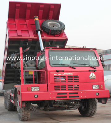 Kömür Madeni Damperli Kamyon / SINOTRUK HOWO70 On Wheeler Damperli Kamyon