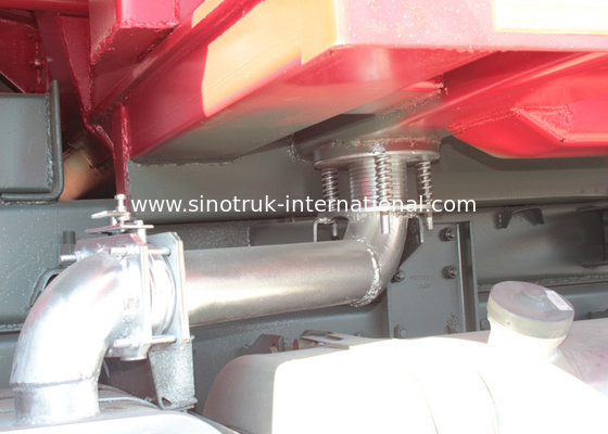Profesyonel 371HP Motor Damperli Damperli Kamyon, Emniyetli 10 Tekerlekli Damperli Kamyon