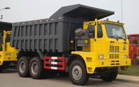 70 Ton damperli kamyon damperli kamyon SINOTRUK HOWO70 madencilik LHD 6X4 420HP