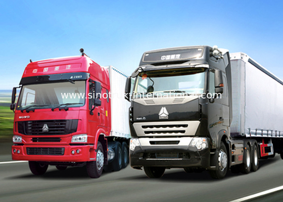 Güçlü Yeterli Motor Sinotruk HOWO Ağır Traktör Kamyon 6X4 Euro2 336HP