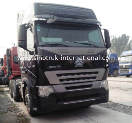 A7 HOWO Traktör Kamyon LHD 6X4 Euro2 380 HP İki Metre ZZ4257N3247N1B