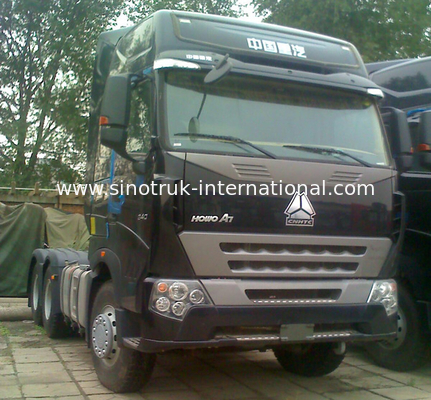 A7 HOWO Traktör Kamyon LHD 6X4 Euro2 380 HP İki Metre ZZ4257N3247N1B