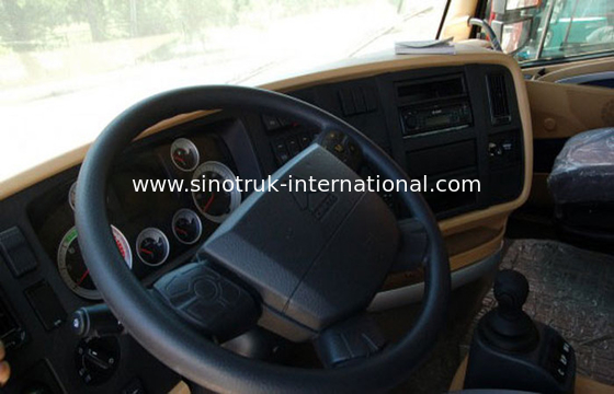 Euro 2 Emisyon Standardı ile RHD 6X4 SINOTRUK HOWO 6x4 Damperli Kamyon Traktör