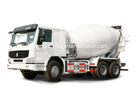Yüksek Verimlilik 6CBM 290HP 6X4 LHD Beton Mikser Kamyon, Çimento Karışımı Kamyon
