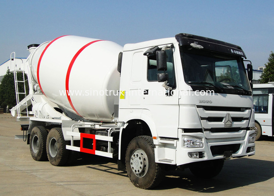 Yüksek Verimlilik 6CBM 290HP 6X4 LHD Beton Mikser Kamyon, Çimento Karışımı Kamyon