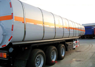 Large Capacity Tri - Axle Diesel Tankers Semi Trailer Truck 50 - 80Tons