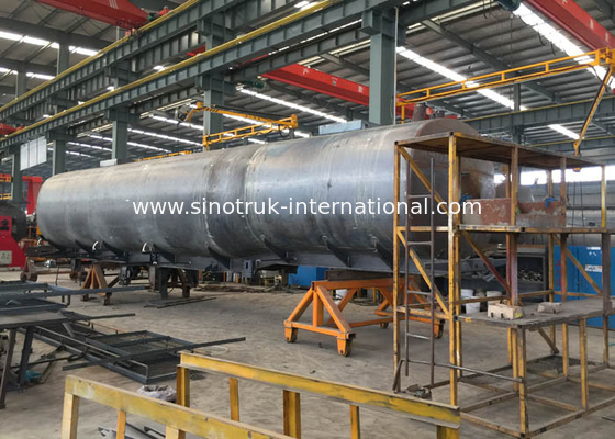 Low Fuel Consumption 45000-70000Liters Semi Trailer Truck / Fuel tank Truck