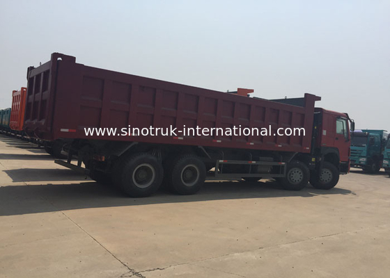 SINOTRUK HOWO Tipper Dump Truck 371HP 8X4 LHD 31tons 20-30CBM  ZZ3317N3567W
