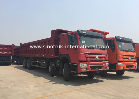 SINOTRUK HOWO Tipper Dump Truck 371HP 8X4 LHD 31tons 20-30CBM  ZZ3317N3567W