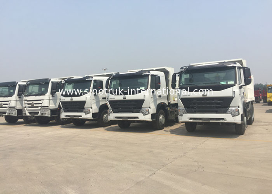 SINOTRUK HOWO Tipper Commercial Dump Truck A7 30 - 40 Tons For Construction