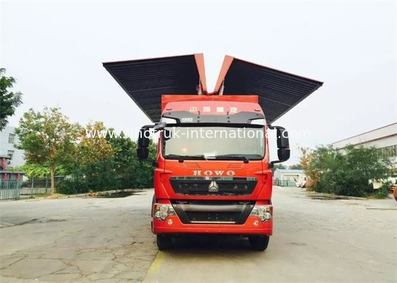 8X4 LHD Wing Van Cargo Truck Cargo Large Loading Capacity Commercial Vehicles