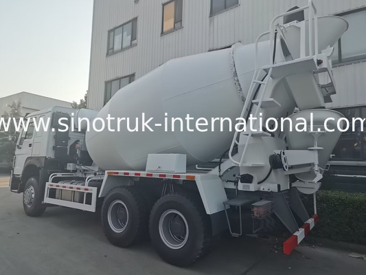 SINOTRUK HOWO LHD 6×4 10 tekerlekli Beton Karıştırıcı Kamyon Yüksek At Gücü 400 HP