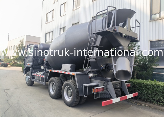 Sinotruk Howo N7 Beton Karıştırma Kamyonu 6-10CBM 6 X 4 Euro 2 380HP