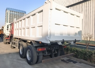Sinotruk Howo Tipper Dump Truck 400Hp 6 × 4 20CBM Ön kaldırma hidrolik silindir