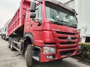 SINOTRUCK Howo Tipper Dump Truck 380hp 6 × 4 20CBM Kutusu 10 Tekerlek Çakma açısı demir
