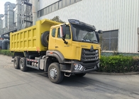 Sinotruk Tipper Dump Truck NX 6 × 4 10 Tekerlekli Weichai 380hp Büyük Tepsi