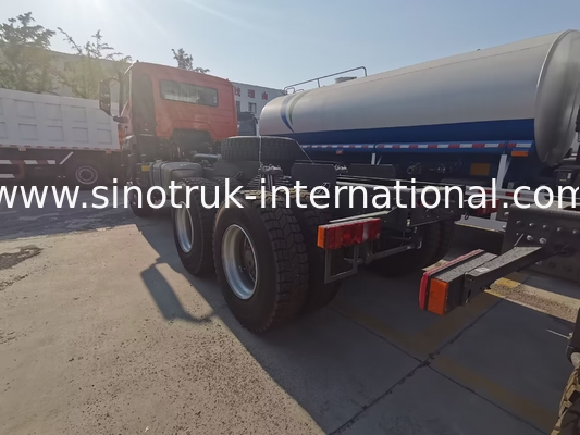Sinotruk Yeni Howo Tipper Dump Truck Şasi Weichai Motor 6 × 4 LHD Turuncu Renk