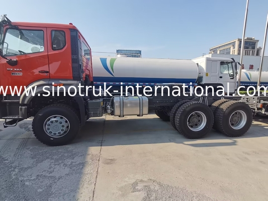 Sinotruk Yeni Howo Tipper Dump Truck Şasi Weichai Motor 6 × 4 LHD Turuncu Renk