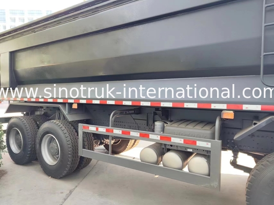 RHD 8x4 12 Tekerlekli HOWO Tipper Kamyon 380HP